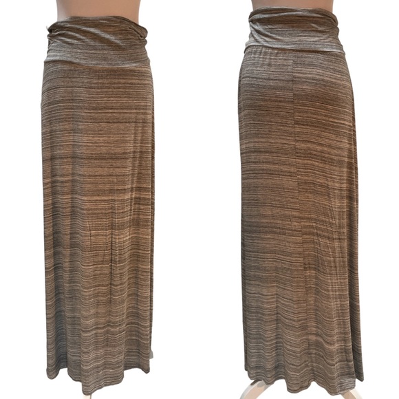 Mossimo Supply Co. Dresses & Skirts - Mossimo Suppy Co Heathered Black & White High Waist Maxi Skirt Size Small